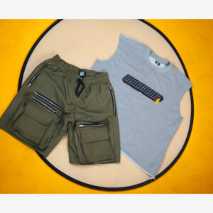 Wobe Drip Tank Top & Cargo Shorts